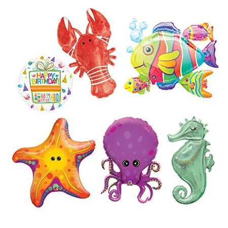 Under The Sea Animal Party Supplies And Birthday Balloon
