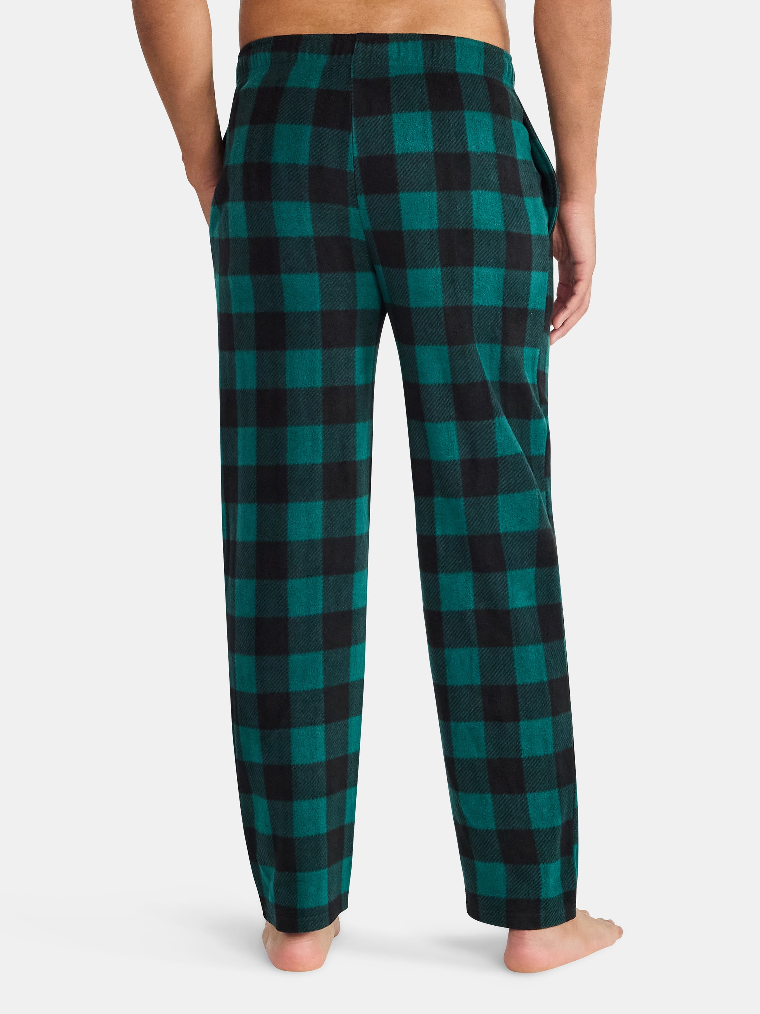 Holiday Time Men's Rolled Sleep Pants with Pockets, Size S-2XL