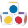 thumbnail image 2 of 25 dados acrílicos de 6 caras, dados para jugar juegos como Tenzi, Farkle, Bunco o enseñanza de matemáticas, 2 of 5