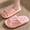 Pink, variant on Deals ABPWLY Womens Mens Color Slippers Super Soft Breathable Bedroom Home Slippers