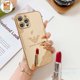 thumbnail image 1 of Funda De Teléfono Dorado De Alta Calidad Para IPhone 11 12 13 Pro Max 14 Plus, 1 of 4
