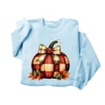 thumbnail image 5 of Hurxie Fall Pumpkins Sweatshirts for Women Long Sleeve Halloween Thanksgiving Graphic Shirt, 5 of 7