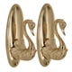 thumbnail image 1 of de cortina 2 Unids Aleación De Oro Cisne Cortina Tieback Borla Ganchos Puerta Gancho De Pared Titular Fanmusic de cortina, 1 of 7