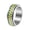 Gold, variant on Fidget Rotating Ring for Women Men Leaf Stainless Steel Thoughtful Durable Statement Gift Personalized Dainty Jewelry Black 12