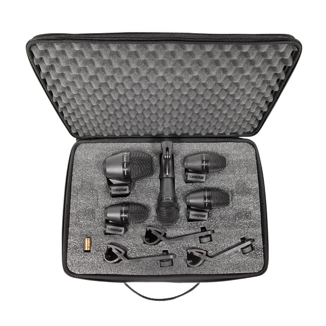 Kit de 5 Micrófonos para Batería Shure PGADRUMKIT5