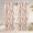 Pink, variant on Elanor Floral Room Darkening Grommet Window Curtain Panel, Gold, 54x84 Inches