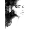 thumbnail image 2 of Incado 24x32 Black Ornate Wood Framed with Double Matting Museum Art Print Titled - Forest Queen, 2 of 4