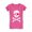 Pink, variant on Tstars Girls Valentine's Day Shirts - Kids' Love Pirate Skull and Heart Design - Ideal Valentine's Gift - Fitted Graphic T-Shirt for Celebrations, Casual Wear