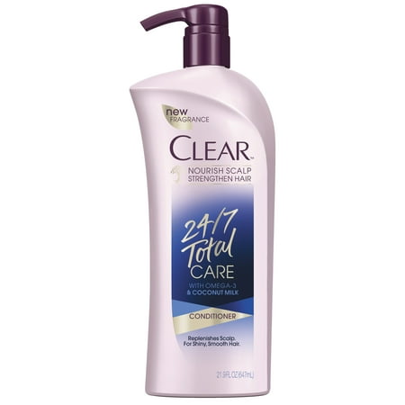 Clear Conditioner with Pump 24/7 Total Care 21.9 (Best Conditioner For Oily Scalp)