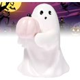 thumbnail image 1 of Figuras de fantasmas de cerámica, pequeñas figuras de fantasmas aterradoras, linda figura decorativa de fantasma de Halloween, decoración de estatua de escultura de fantasma de Halloween, decoraciones, 1 of 7