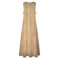 thumbnail image 5 of Wooden Panel Long Dress elegant women's dresses sale Elegant gowns, 5 of 7