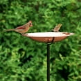 thumbnail image 3 of Good Directions BBG Pure Copper Garden Pole Bird Bath, 13" Basin, 3 of 9