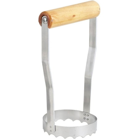 

Deluxe Serrated Tooth Manual Food Chopper Stainless Steel Blade 2.875-Inch Diameter x 7-Inches Tall USA natura