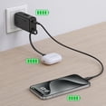 thumbnail image 5 of Anker Power Bank, 30W, 5,000mAh, fusion, built-in usb-c cable, 5 of 8