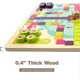 thumbnail image 2 of Flying Chess for Happy Farm, Wooden Board Game for Kids Toddlers and Family Age 3 and up for 2 - 4 Players, Boys and Girls Gifts, 2 of 5