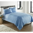 thumbnail image 4 of Seersucker 6-in-1 Quilt Set, Twin, Carlton Plaid Blue, 4 of 7