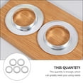 thumbnail image 3 of MasteelfCA 5pcs Parrot Wooden Nest Hole Metal Rings Birds Nest Box Anti-bite Rings, 3 of 8