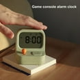 thumbnail image 3 of Retro Mini Handheld Game Machine Alarm Clock Kids Cute Digital Clock Multi Function Countdown Snooze Desk Table Clock, 3 of 4