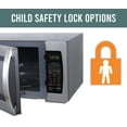thumbnail image 4 of Farberware 1.3 Cu. ft. 1100-Watt Microwave Oven, Stainless/Black, FMO13AHTBKI, 4 of 7