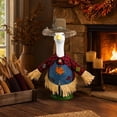 thumbnail image 6 of AYktou Fall Porch Geese Outfits Set, Festival Scarecrow Porch Goose Costume, 23In Statue Thanksgiving Halloween Decor Lawn Goose Clothes with Hat, Farmhouse Harvests Goose Clothing For Yard Decor, 6 of 7