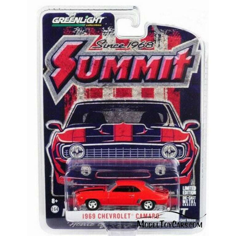 ModelToyCars, 1969 Chevrolet Camaro, Red, 1/64 Scale Diecast Model
