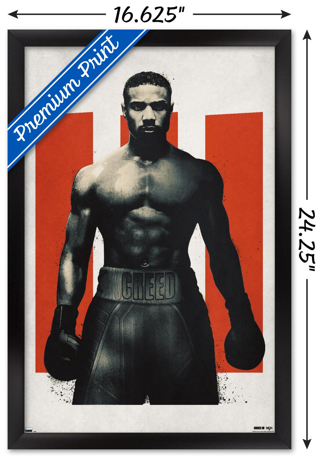 Creed III - Adonis Fight Wall Poster, 14.725" x 22.375" Framed