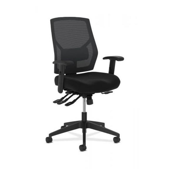 Mid-Back Task Chair, Black