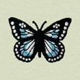 thumbnail image 2 of Dalix Butterfly Everyday Tee Lightweight Short Sleeve Summer Shirt Womens in Cucumber 2XL XX-Large, 2 of 5