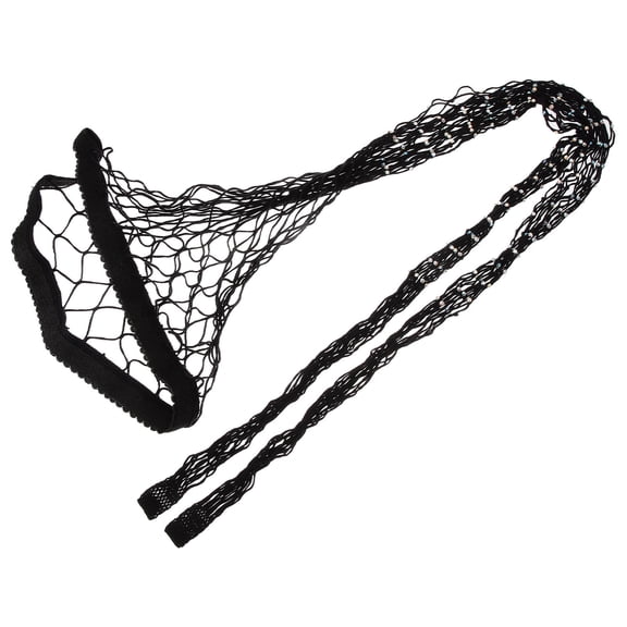 Clispeed Black Fishnet Mesh Jumpsuit with Stretchy Stockings for Woman Wear with Firm Fit