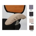 thumbnail image 3 of Armchair Cover, 2Pcs Removable Office Chair Armrest Slipcovers, Elastic Band Chair Arm Rest Sleeves, Washable Office Chair Armrest Cover Pads Office Chair Arm Covers Replacement(Khaki,12x3"), 3 of 6