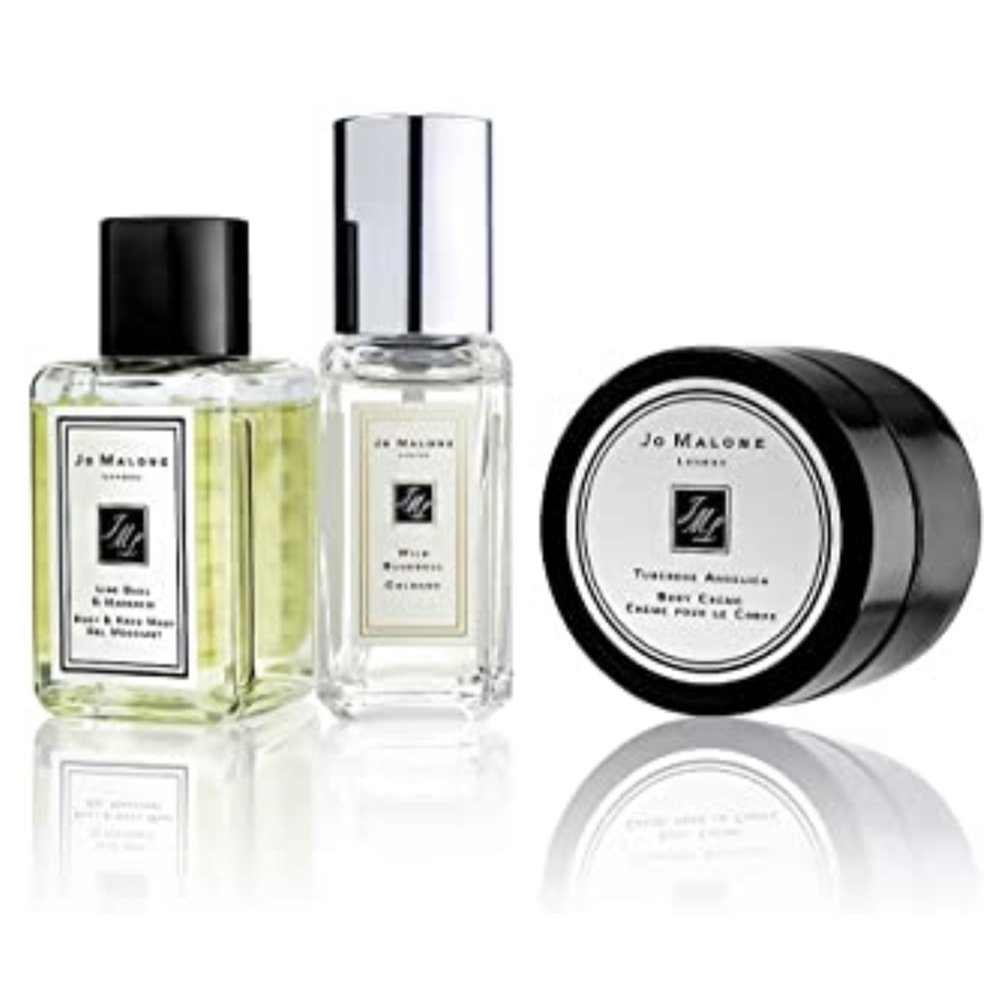 Jo Malone Miniature Wild Bluebell Cologne 9ml, Myrrh Tonka Cream 15ml