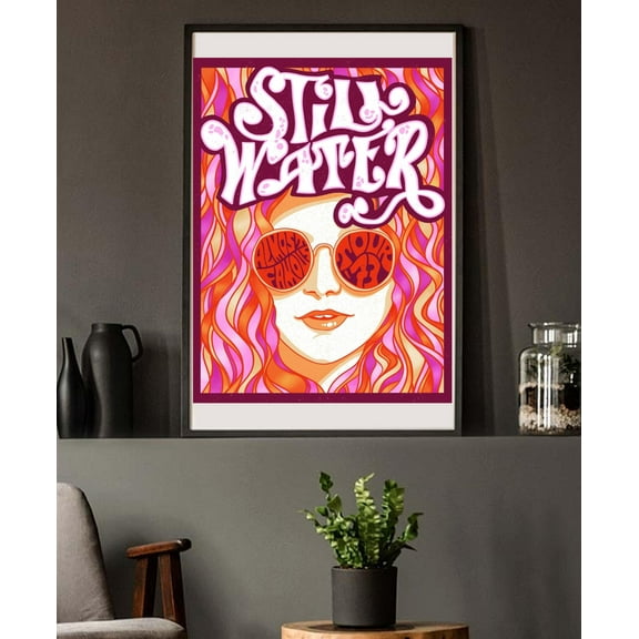 burgundy poster, Wall Art Decor, poster American comedy Art,dining room wall decor ideas,artwork for walls, frameless 8X10 inches