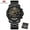 Black, variant on MINI FOCUS Luxury Brand Men's Watches Stainless Steel Waterproof Quartz Fashion Sports Wristwatch Relogio Masculino Reloj Hombre