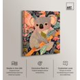 thumbnail image 2 of Koala in the Leaves Canvas Print Zoo Art by Art Remedy, Gallery Wrapped, 24 x 30, 2 of 6