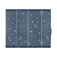 thumbnail image 2 of Stellar Patterns on Strings Door Curtain 25x40in Privacy Mesh with UV Protection Tie Back Rod Pockets, 2 of 10