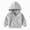 H154-Grey, variant on Kids Zip Up Hoodie School Uniform Boys Girls Zipper Sweatshirt Oversized Y2K Fall Hooded Jackets With Pockets Preppy Clothes,Grey,4-5 Y