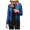 Blue, variant on Long Sleeve Shirts For Women Casual Womens Tops Fashion Open Front Short Cardigan Suit Jacket Coat Blouses For Women