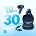 thumbnail image 5 of Auriculares inalámbricos Soundcore by Anker P20i True, controladores de 10 mm con graves grandes, Bluetooth 5.3, tiempo de reproducción prolongado de 30 horas, resistentes al agua, 2 micrófonos para l, 5 of 5