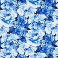 thumbnail image 2 of Zelouf Zs1706I Print Ity  , Sewing, DIY, Crafts Fabric by the Yard, 944 Black/blue, 7 Yard, 2 of 2