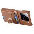 thumbnail image 3 of Case for FOXDOCK Xiaomi 15 , Leather, Bear Ring, Card Holder, 3 of 4