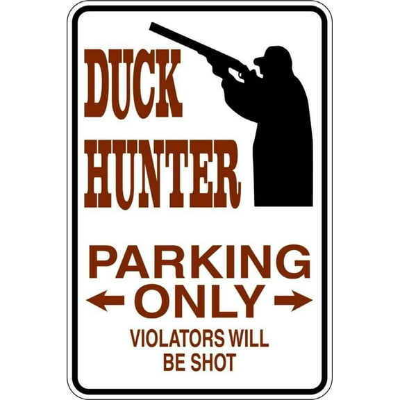Hunting Themed Wall Decal Decoration Duck Hunting Trendy Stylish Fashion Outdoor Lifestyle Stickers Home Decoration for Hunters - Size: 20 In x 10 In