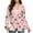 Christmas Bow Candy Cane Pink, variant on Psesaysky Christmas Santa Claus Bow Dots Work Blazers for Women Plus Size Office Suits, Open Front Long Sleeve Casual Business Jackets with Pockets, One Button Stretch Trendy Holiday Suit Jackets