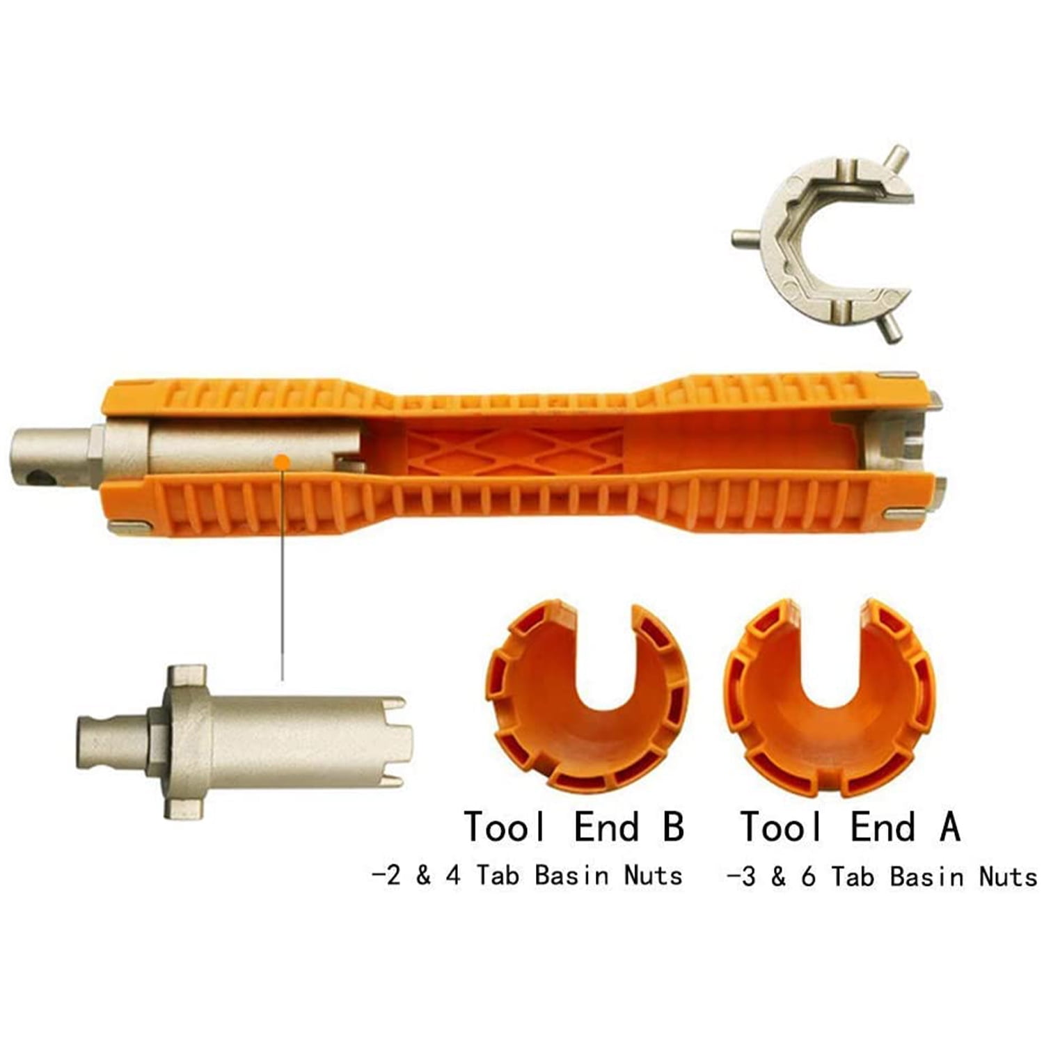 Buy HXXF Faucet and Sink Installer,（8 in 1）Multifunctional Faucet