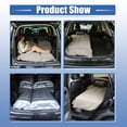 thumbnail image 3 of Unique Bargains 1 Set Universal Inflatable Thickened Car Air Mattress Camping Bed Cushion Pillow Flocking Gray, 3 of 9
