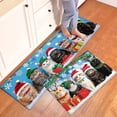 thumbnail image 2 of YIMEIS Christmas Cats Kitchen Decor Christmas Fall Kitchen Rugs, Xmas Decorative Farmhouse Floor Mats for Home Kitchen Dining Room Decorations - 16''*24'' inch, 2 of 10