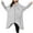 Gray, variant on Oversized Hoodie Sweatshirt Casual Hoodie Cape Batwing Coat Pullover Blanket Fluffy Fleece Comfortable Cozy for Adults Women Gray