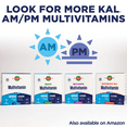 thumbnail image 7 of KAL Plus 2-in-1 Multivitamin for Women 50+, AM/PM Vitamin B and D, Biotin, Ginkgo Biloba, Bone Strength and Immune Support, Made Without GMOs and Soy, Vegan, 30 Servings, 120 Tablets, 7 of 7