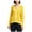 Yellow - sun, variant on DKNY Womens Lace-Up Back Pullover Sweater, White, X-Large