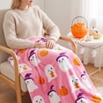 thumbnail image 6 of Darzheoy Halloween Throw Blanket, Soft Cozy Printed Flannel Decorative Blanket, Plush Warm Lightweight Reversible Throw Blanket, Halloween Blanket for Bedroom, Living Room, 6 of 6