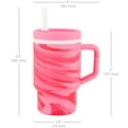 thumbnail image 6 of Infantino My 1st Tumbler – Adorable 9oz. Training Cup with Toddler-Friendly Straw and Handle, Strawberry Swirl, 6 of 6